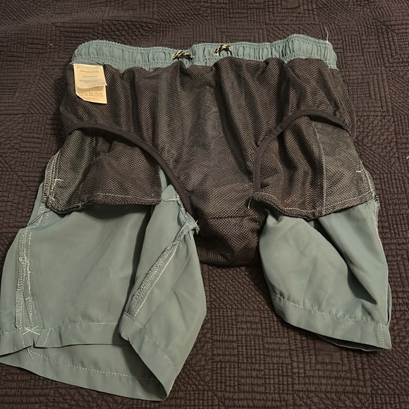 Island Haze Men's Swim Trunks Blue - Size Small - Picture 3 of 3